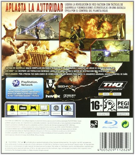Red Faction 3: Guerrilla PS3 - PAL ESP - Nuevo Red Faction 3: Guerrilla PS3 - PAL ESP - Nuevo
